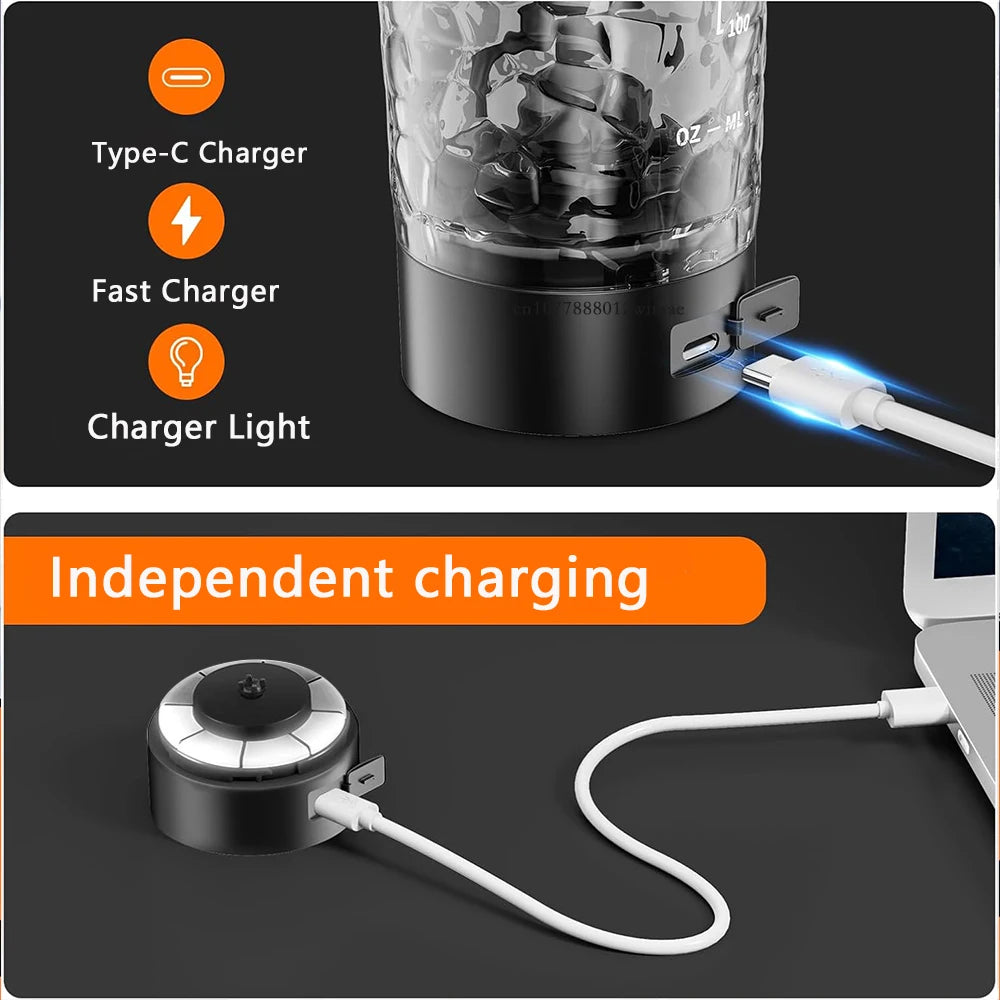 Rechargeable Electric Protein Shaker