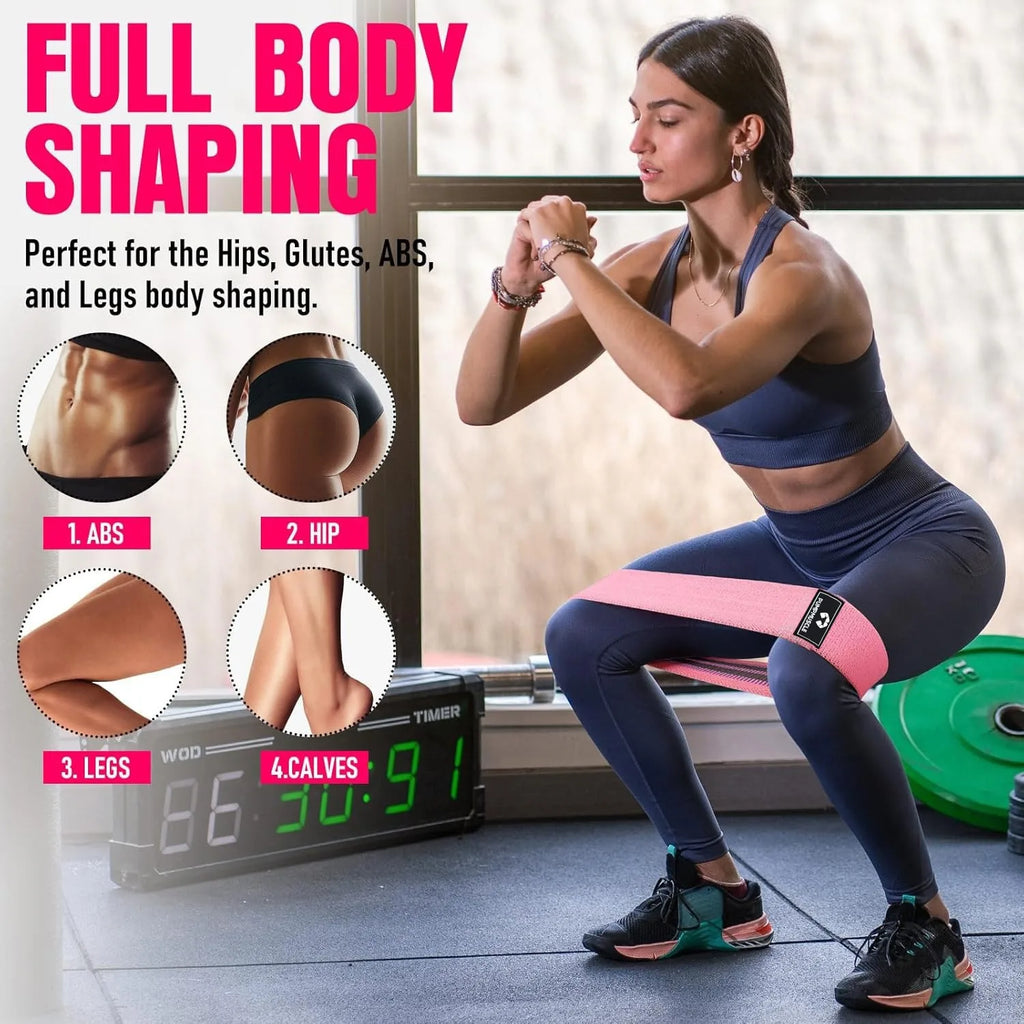 Premium Fabric Resistance Bands